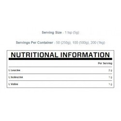 BCAA Unflavoured на прах 250/500/1000 гр | MyProtein