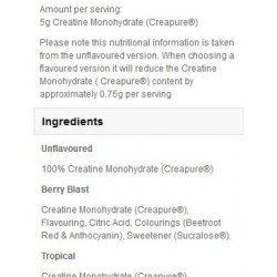 Creapure Creatine Monohydrate 250/500/1000 гр. | MyProtein