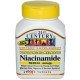 Ниацинамид Витамин B-3 500 мг 110 таблетки | 21st Century