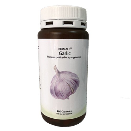 Garlic (Чесън) 500 мг 180 капсули | BioMall