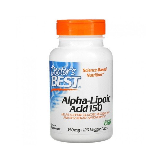 Alpha-Lipoic Acid 150 150 мг 120 капсули | Doctor's Best