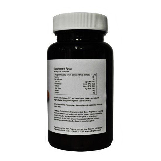 ULTRA B17 (Vitamin B-17 Amygdalin 98%) 100 mg 50 veggie caps