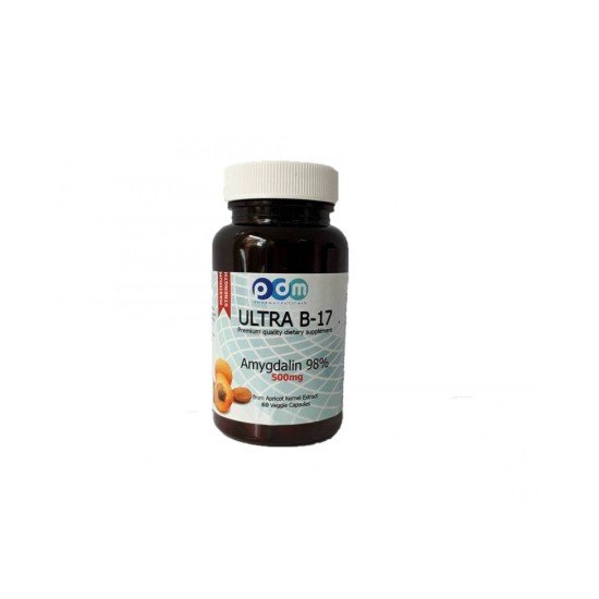 Витамин Б17 500 мг 60 капсули | PDM Pharmaceuticals