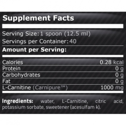 Carni Max L-Carnitine 500/1000 мл | Pure Nutrition