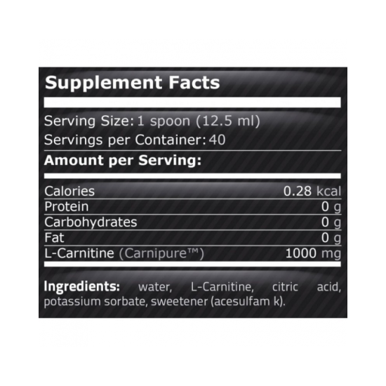 Carni Max L-Carnitine 500/1000 мл | Pure Nutrition