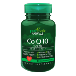 Коензим Q-10 400 мг 45 капсули | Puremark Naturals 