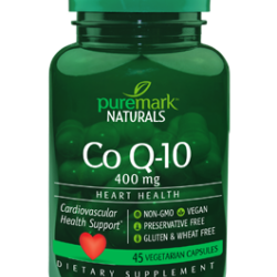 Коензим Q-10 400 мг 45 капсули | Puremark Naturals 