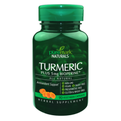 Куркума Подсилен Екстракт 500 мг 90 капсули | Puremark Naturals